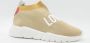 Love Moschino Sneakers Sneakerd Running35 Calza Lurex in beige - Thumbnail 3