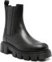 Love Moschino Stijlvolle Nero Enkellaarzen Aw25 - Thumbnail 2