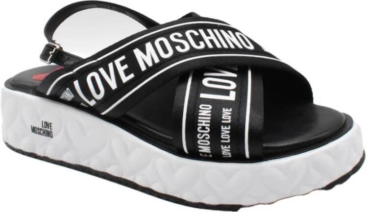 Love Moschino Stijlvolle Zomer Sandalen voor Vrouwen