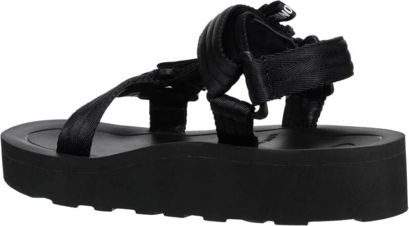 Love Moschino Verstelbare Band Sandalen Black Dames