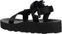 Love Moschino Verstelbare Band Sandalen Black Dames - Thumbnail 4