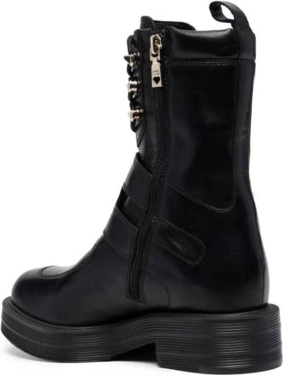 Love Moschino Veterschoenen Zwart Dames