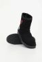 Love Moschino Boots & laarzen St.Ttod.Winter30 Velour Pu in zwart - Thumbnail 5