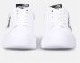 Love Moschino Witte Leren Sneakers Comfortabel en Stijlvol White Dames - Thumbnail 3