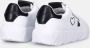Love Moschino Witte Leren Sneakers Comfortabel en Stijlvol White Dames - Thumbnail 4
