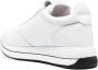 Love Moschino Witte platte schoenen met metalen logo White Dames - Thumbnail 3