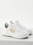 Love Moschino Witte Sneakers met Hartdetail White Dames - Thumbnail 2