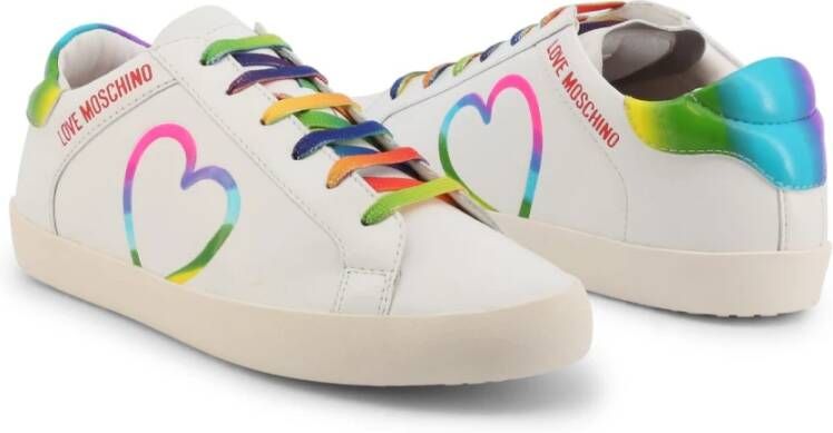 Love Moschino Women's Sneakers Wit Dames