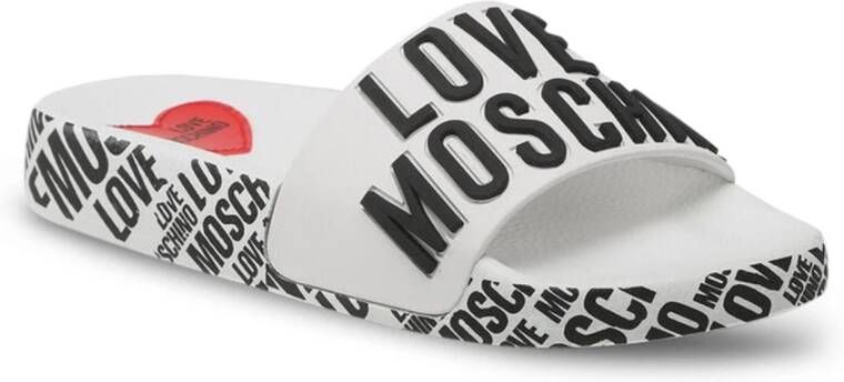 Love Moschino Zomer Dames Slippers Black Dames