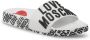 Love Moschino Dames Sliders uit de Lente Zomer Collectie Black Dames - Thumbnail 7