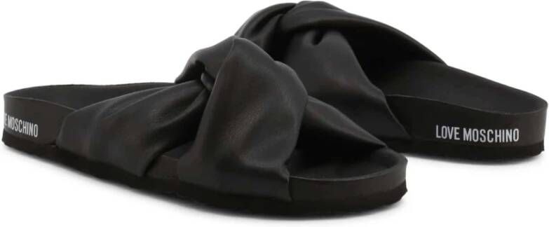Love Moschino Zomer Dames Synthetische Flip Flops Black Dames