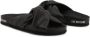 Love Moschino Dames Lente Zomer Collectie Sliders Stijl Ja28233G0Eie0 Black Dames - Thumbnail 8