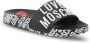 Love Moschino Dames Sliders uit de Lente Zomer Collectie Black Dames - Thumbnail 9