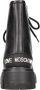 Love Moschino Stijlvolle leren veterschoenen voor dames Black Dames - Thumbnail 7