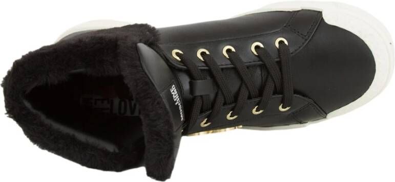 Love Moschino Zwarte Sneaker Schoenen