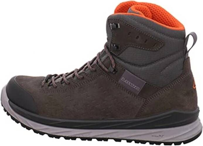 Lowa Middel Wandelschoenen Grijs Waterdicht