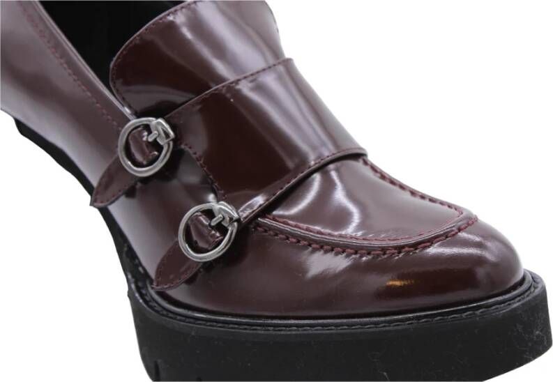 Luca Grossi Blauw Kussen Pumps Schoenen Brown Dames
