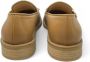 Luca Grossi Bruin Leren Platte Schoenen met Gesp - Thumbnail 2
