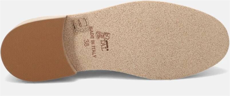 Luca Grossi Crème Mocassin Schoenen Beige Dames