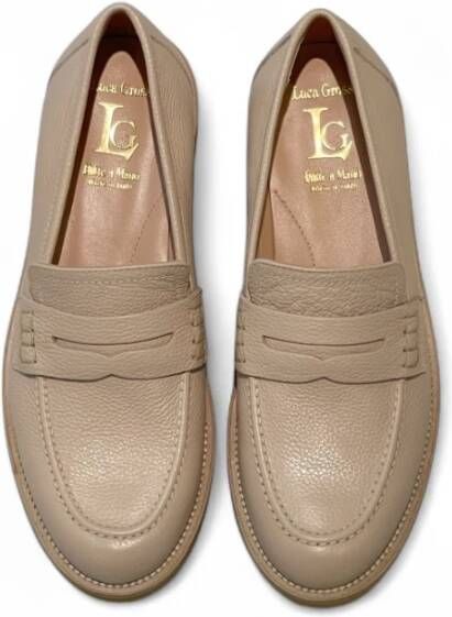 Luca Grossi Flat Shoes Collegge Style