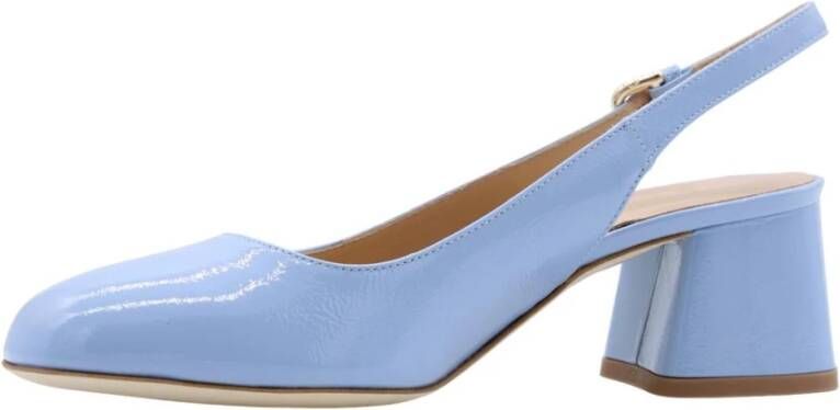 Luca Grossi Slingback Sandalen Solesmes Blue Dames