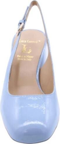 Luca Grossi Slingback Sandalen Solesmes Blue Dames