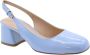 Luca Grossi Slingback Sandalen Solesmes Blue Dames - Thumbnail 8