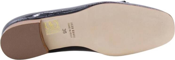 Luca Grossi Stijlvolle Tulle Loafers Blue Dames