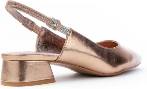 Luciano Barachini Slingback -schoenen Geel Dames