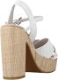 Lumberjack High Heel Sandals White Dames - Thumbnail 5