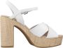 Lumberjack High Heel Sandals White Dames - Thumbnail 6