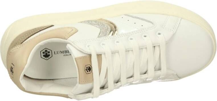 Lumberjack Lage Sneakers White Dames