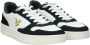 Lyle & Scott Ecopelle Sneakers met Rubberen Zool White Heren - Thumbnail 3