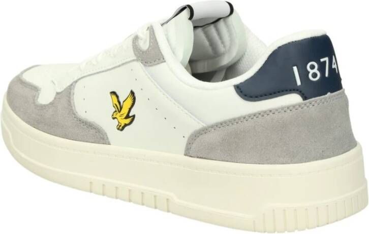 Lyle & Scott Lage Sneakers White Heren