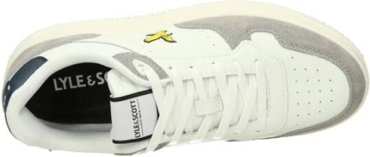 Lyle & Scott Lage Sneakers White Heren