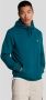 Lyle & Scott Marineblauwe Hoodie met Adelaar Logo - Thumbnail 2