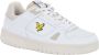 Lyle & Scott Sneakers met toon-op-toon en geborduurd logo White Heren - Thumbnail 3