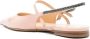 Mach & Mach Kristallen Kubus Slingback Flats Pink Dames - Thumbnail 6