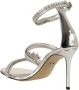 Mach & Mach Double Bow 95 Spiegel Lederen Sandalen met Ronde Neus - Thumbnail 2