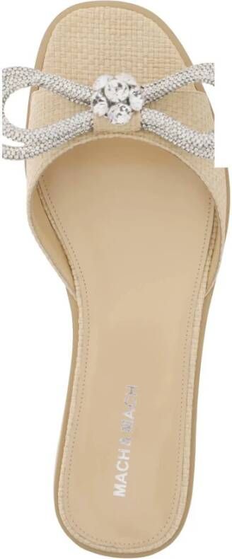 Mach & Mach Flats Beige Dames