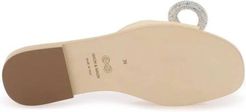 Mach & Mach Flats Beige Dames