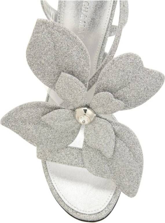 Mach & Mach Glitter Ronde Neus Sandalen