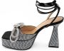 Mach & Mach High Heel Sandals Black Dames - Thumbnail 3