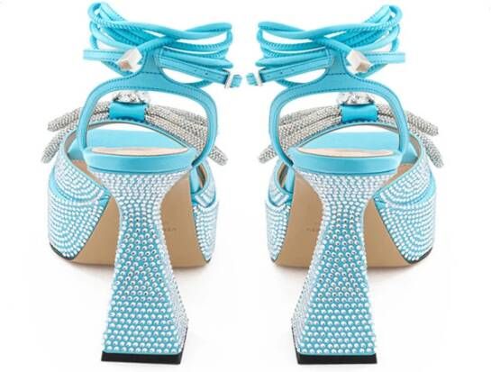 Mach & Mach High Heel Sandals Blue Dames
