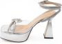 Mach & Mach High Heel Sandals Gray Dames - Thumbnail 2