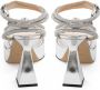 Mach & Mach High Heel Sandals Gray Dames - Thumbnail 3