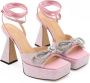 Mach & Mach High Heel Sandals Pink Dames - Thumbnail 2