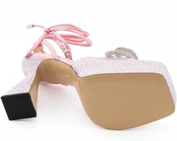 Mach & Mach High Heel Sandals Pink Dames