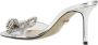 Mach & Mach Parel Strik Stiletto Sandalen Gray Dames - Thumbnail 7