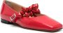 Mach & Mach Rode Glitter Gesp Schoenen - Thumbnail 2